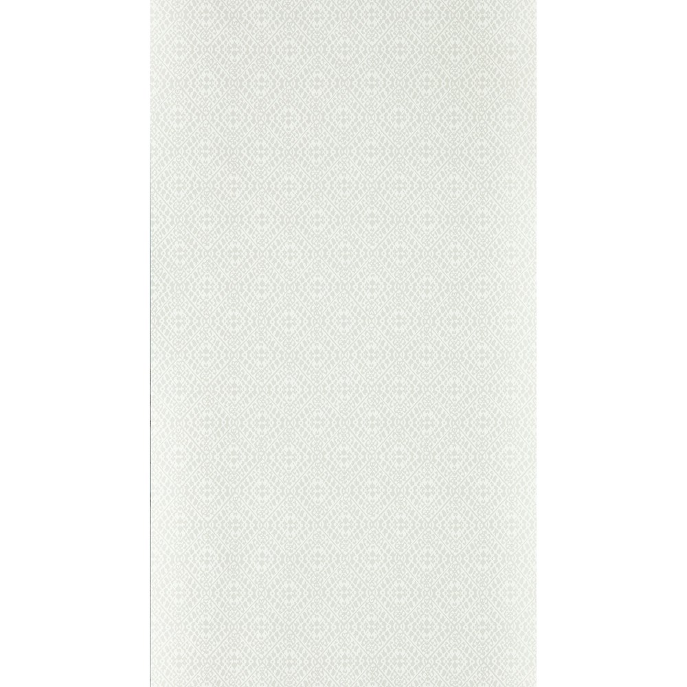 Pinjara Trellis Wallpaper 216785 by Sanderson in Ivory White